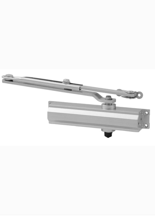 Layers Hardware™ Door Closer Aluminium Silver