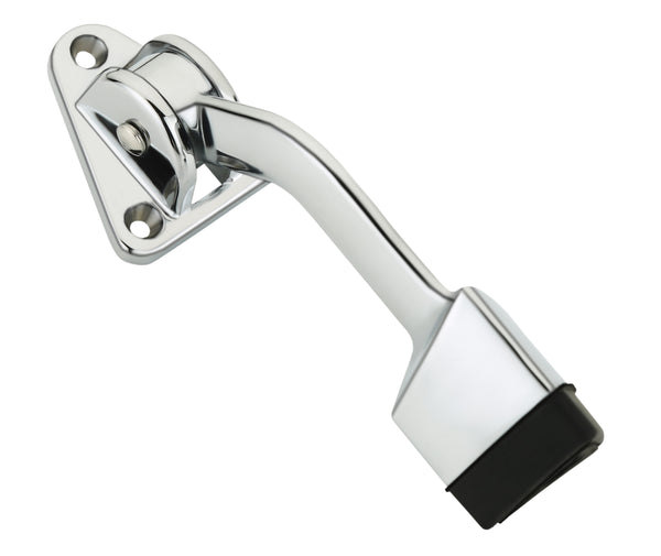 Layers Hardware™ Door Stopper Triangle Single Zinc CP Chrome