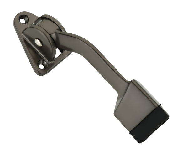 Layers Hardware™ Door Stopper Triangle Single Zinc Satin Black