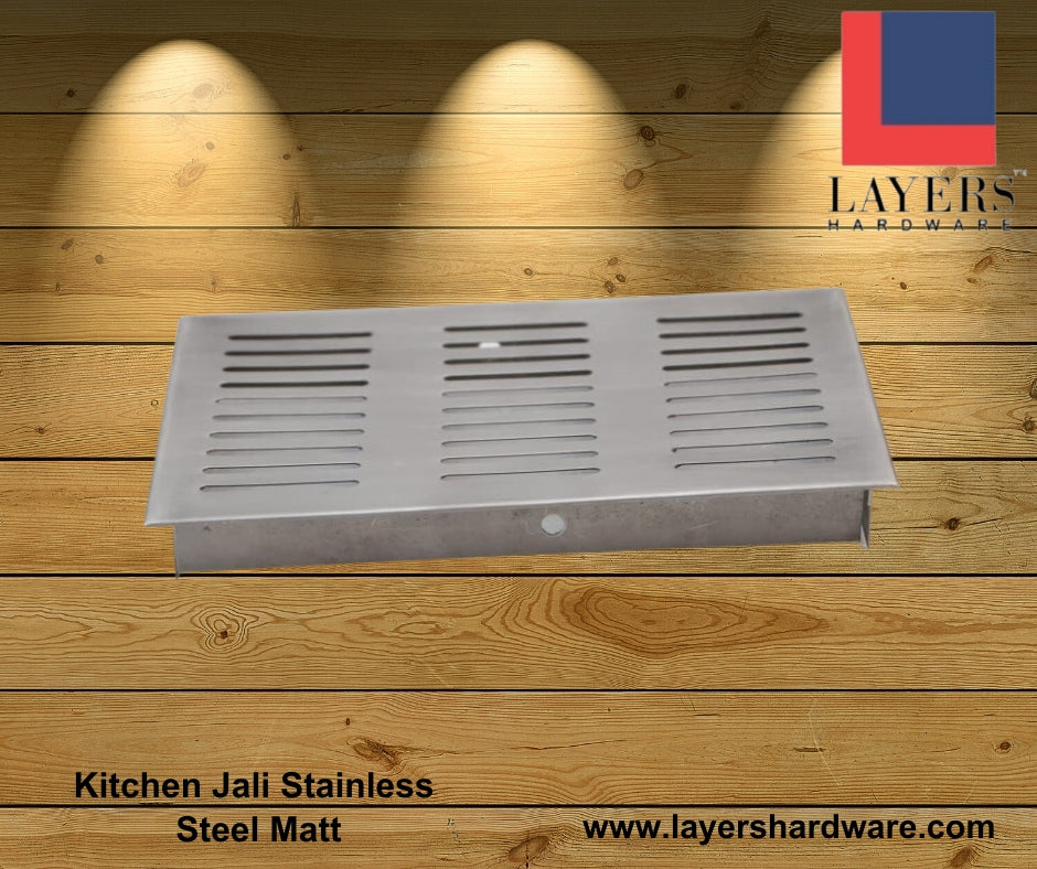 Layers Hardware™ Kitchen Jali Stainless Steel
