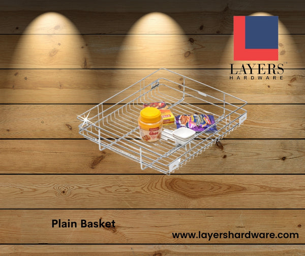 Layers Hardware® Plain Basket Stainless Steel
