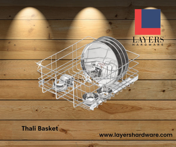 Layers Hardware® Thali Basket Stainless Steel