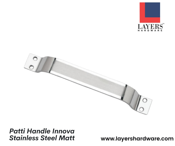Layers Hardware™ Patti Handle Innova Stainless Steel Matt