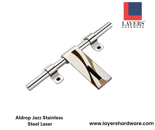 Layers Hardware™ Aldrop Jazz Stainless Steel Laser