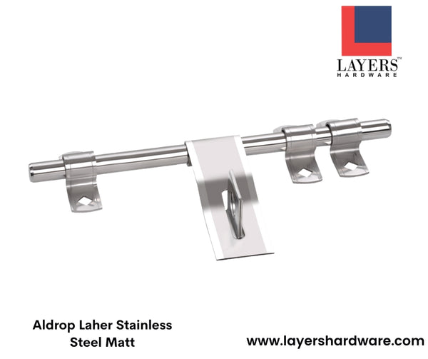 Layers Hardware™ Aldrop Laher Stainless Steel Matt