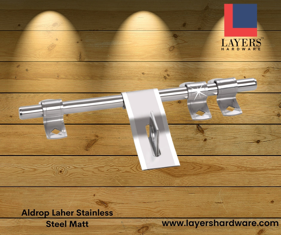 Layers Hardware™ Aldrop Laher Stainless Steel Matt