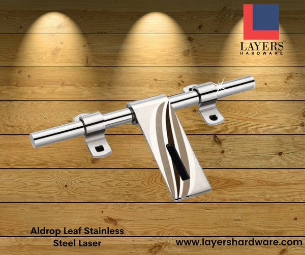 Layers Hardware™ Aldrop Leaf Stainless Steel Laser