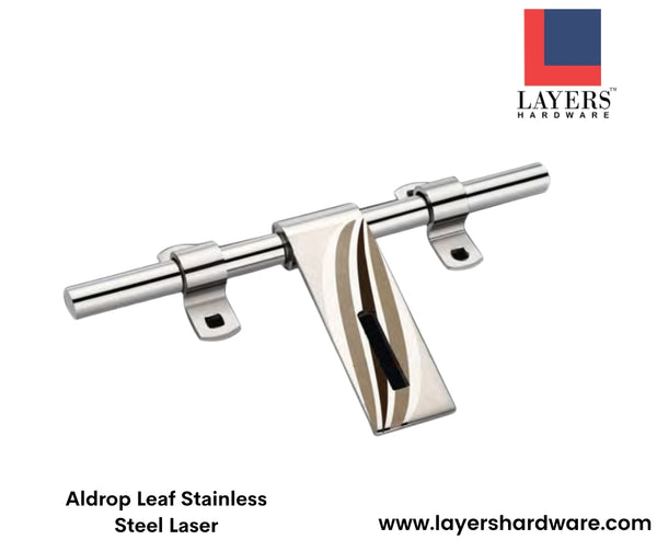 Layers Hardware™ Aldrop Leaf Stainless Steel Laser