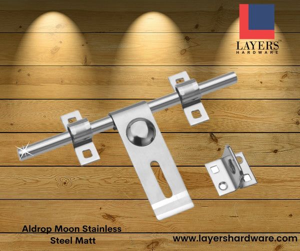 Layers Hardware™ Aldrop Moon Stainless Steel Matt