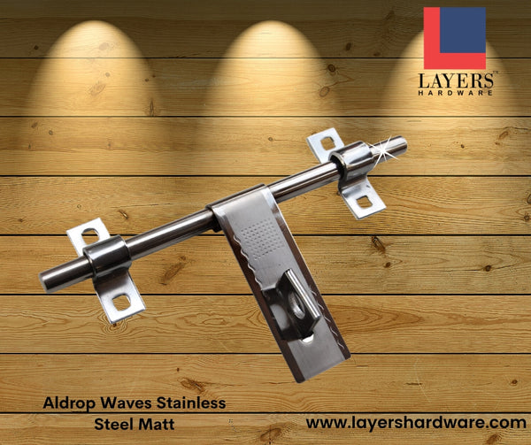 Layers Hardware™ Aldrop Waves Stainless Steel Matt