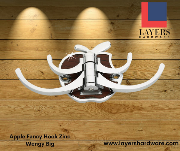 Layers Hardware™ Apple Fancy Hook Zinc Wengy Big