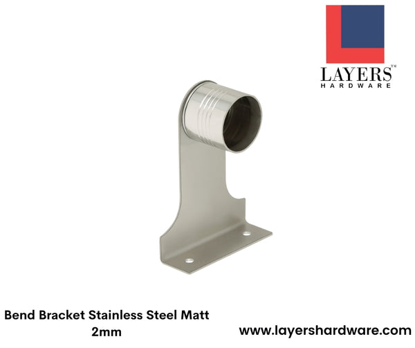 Layers Hardware™ Bend Bracket Stainless Steel Matt 2mm