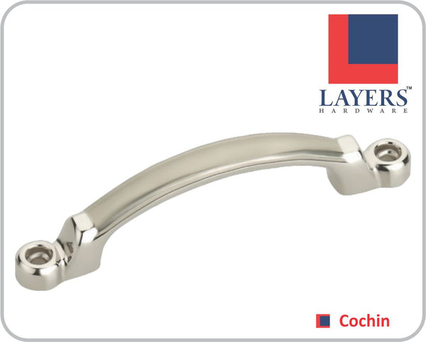 Layers Hardware™ Cochin Cabinet Handle Zinc CPTT (Front Screw)
