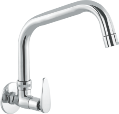 Layers Hardware™ Empire Sink Cock Pipe Swing Sprout Brass CP Chrome QT 15mm