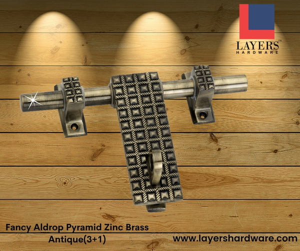 Layers Hardware™ Fancy Aldrop Zinc Pyramid