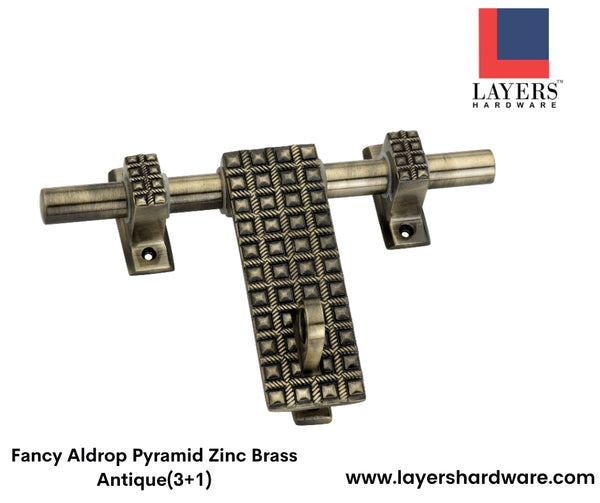Layers Hardware™ Fancy Aldrop Zinc Pyramid