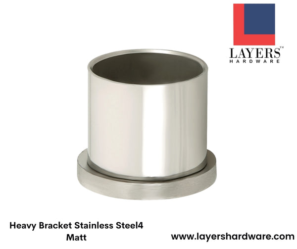 Layers Hardware™ Heavy Bracket Stainless Steel Matt