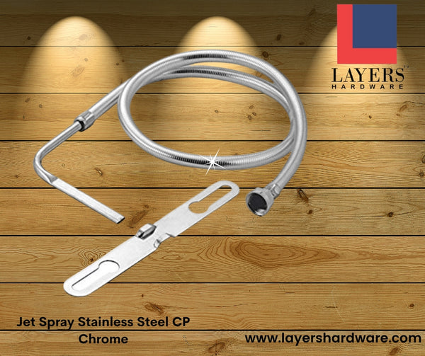 Layers Hardware™ Jet Spray Stainless Steel CP Chrome