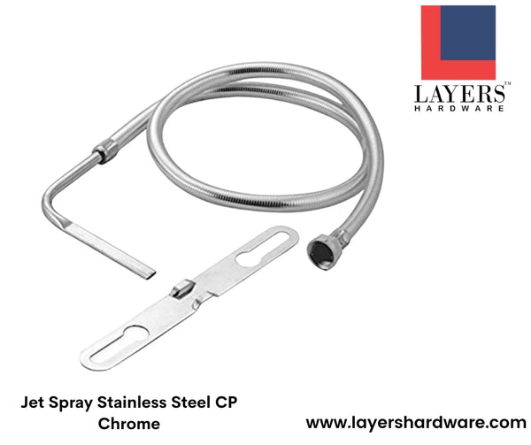 Layers Hardware™ Jet Spray Stainless Steel CP Chrome