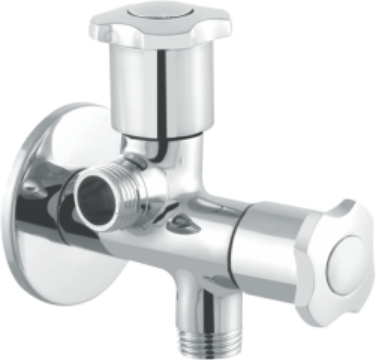 Layers Hardware™ Lotus 2 Way Angel Cock Brass CP Chrome QT 15mm