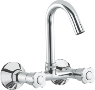 Layers Hardware™ Lotus Sink Mixer Brass CP Chrome QT 15mm