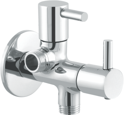 Layers Hardware™ Polo 2 way Angel Cock Brass CP Chrome QT 15mm