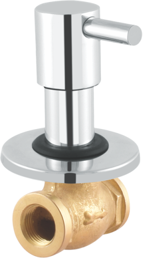 Layers Hardware™ Polo Council 1/2 M Brass CP Chrome QT 15mm