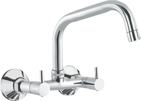 Layers Hardware™ Polo Sink Mixer Brass CP Chrome QT 15mm