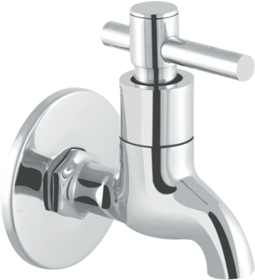 Layers Hardware™ Riva Bib Cock Short Body Brass CP Chrome QT 15mm