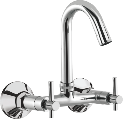 Layers Hardware™ Riva Sink Mixer Brass CP Chrome QT 15mm