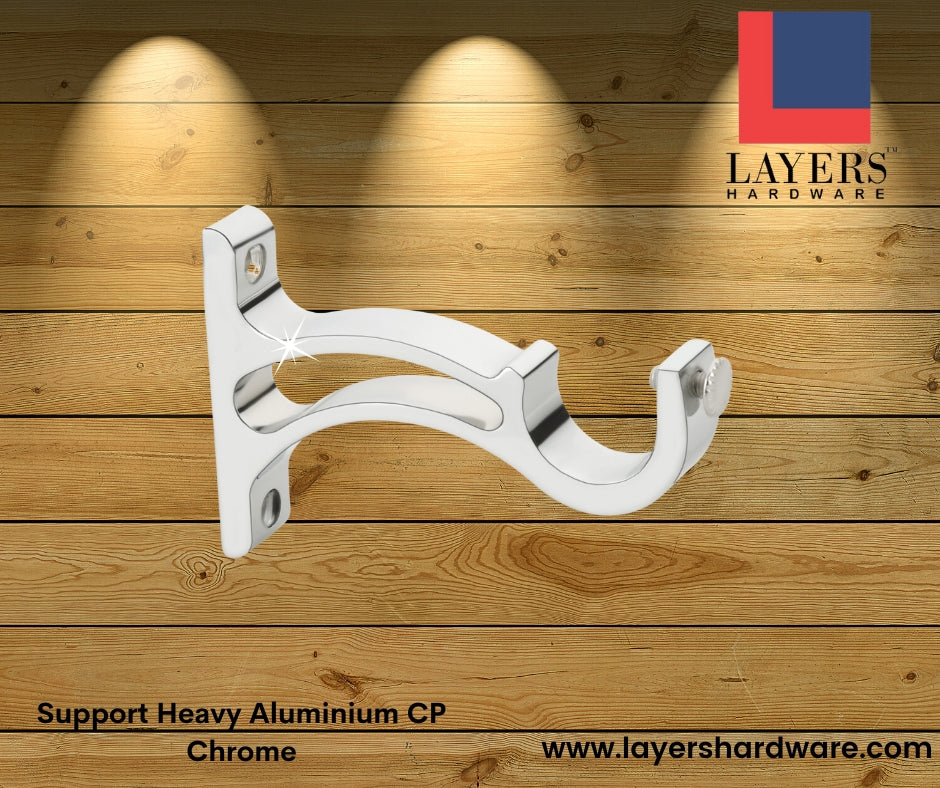 Layers Hardware™ Support Heavy Aluminium CP Chrome